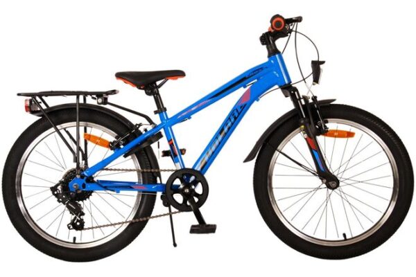 Volare Cross Kinderfahrrad – Jungen – 20 Zoll – Blau – 6 Gänge