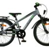 Volare Cross Kinderfahrrad – Jungen – 20 Zoll – Dunkelgrau