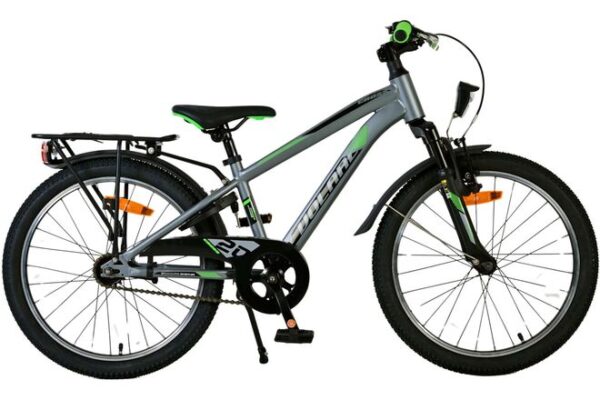 Volare Cross Kinderfahrrad – Jungen – 20 Zoll – Dunkelgrau