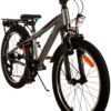 Volare Cross Kinderfahrrad – Jungen – 20 Zoll – Grau – 6 Gänge 12