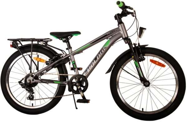 Volare Cross Kinderfahrrad – Jungen – 20 Zoll – Grau – 6 Gänge 2