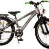 Volare Cross Kinderfahrrad – Jungen – 20 Zoll – Grau – 6 Gänge 3