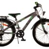 Volare Cross Kinderfahrrad – Jungen – 20 Zoll – Grau – 6 Gänge