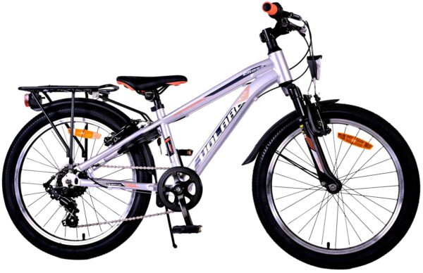 Volare Cross Kinderfahrrad – Jungen – 20 Zoll – Silber – 6 Gänge 2
