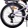 Volare Cross Kinderfahrrad – Jungen – 20 Zoll – Silber – 6 Gänge 4