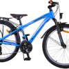 Volare Cross Kinderfahrrad - Jungen - 24 Zoll - Blau - 21 Gänge - Zwei Handbremsen 2