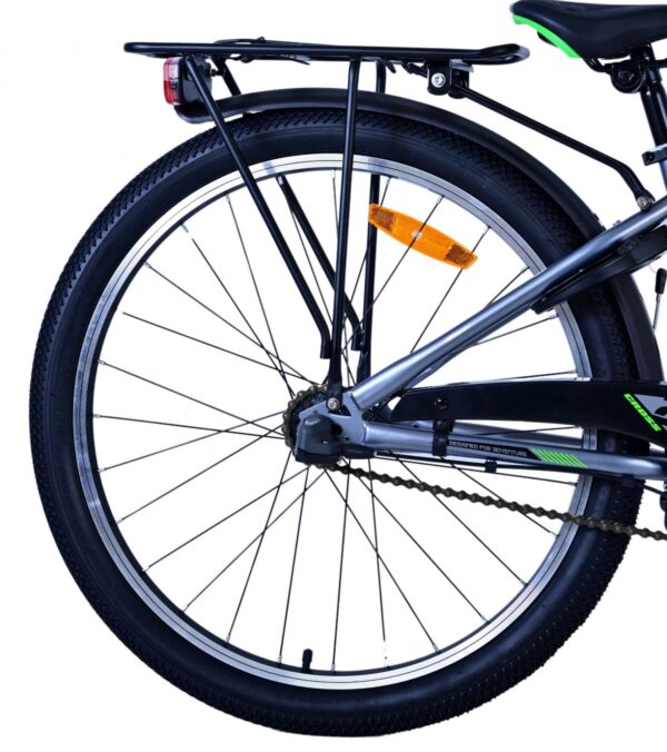 Volare Cross Kinderfahrrad – Jungen – 24 Zoll – Dunkelgrau – 3 Gänge 2