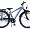Volare Cross Kinderfahrrad – Jungen – 24 Zoll – Dunkelgrau – 3 Gänge