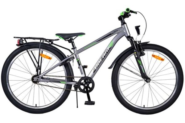 Volare Cross Kinderfahrrad – Jungen – 24 Zoll – Dunkelgrau