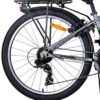 Volare Cross Kinderfahrrad - Jungen - 24 Zoll - Grau - 21 Gänge - Zwei Handbremsen 4