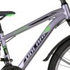 Volare Cross Kinderfahrrad - Jungen - 24 Zoll - Grau - 21 Gänge - Zwei Handbremsen 7
