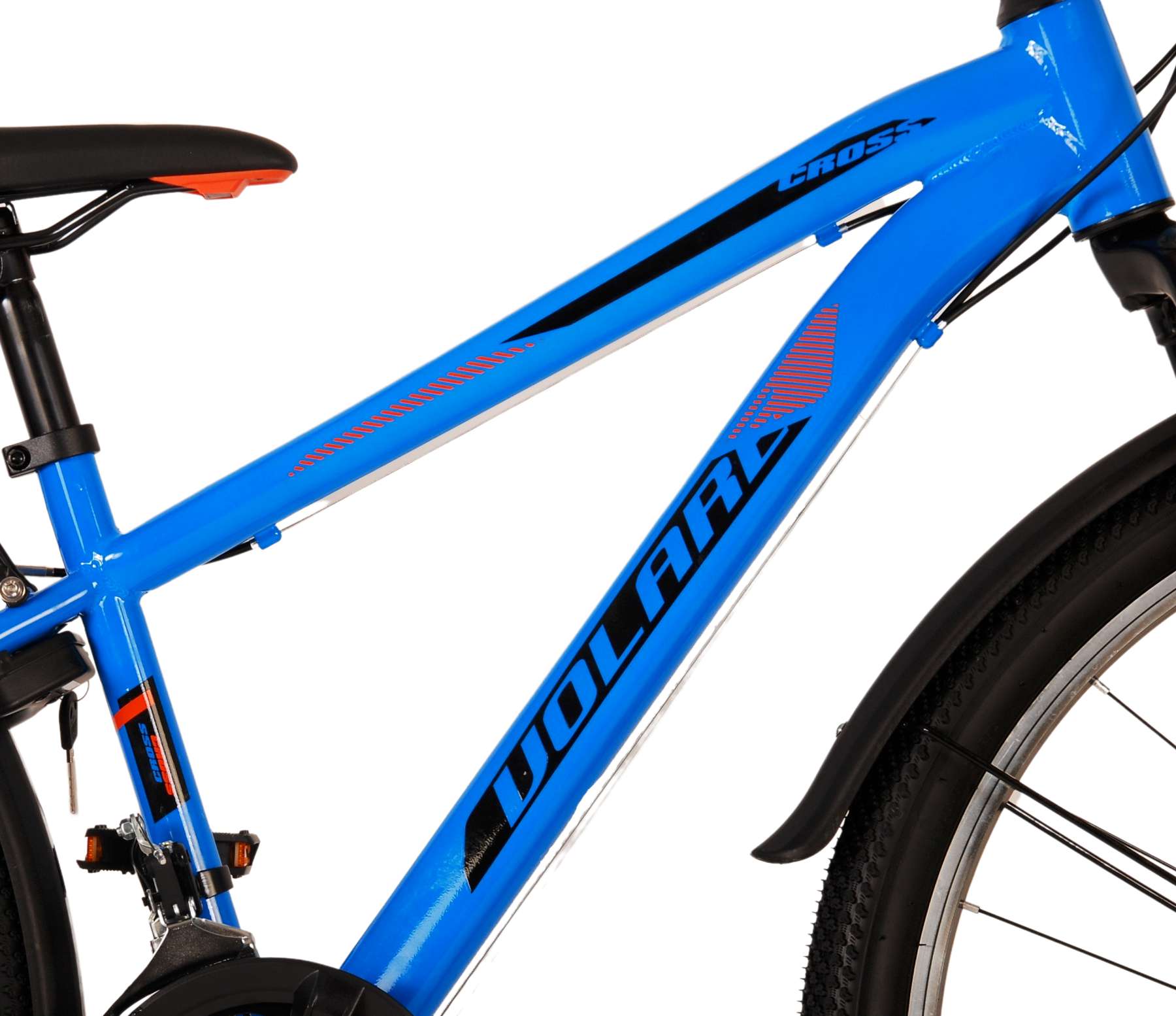 Volare Cross Kinderfahrrad – Jungen – 26 Zoll – Blau – 21 Gänge – Zwei Handbremsen 6