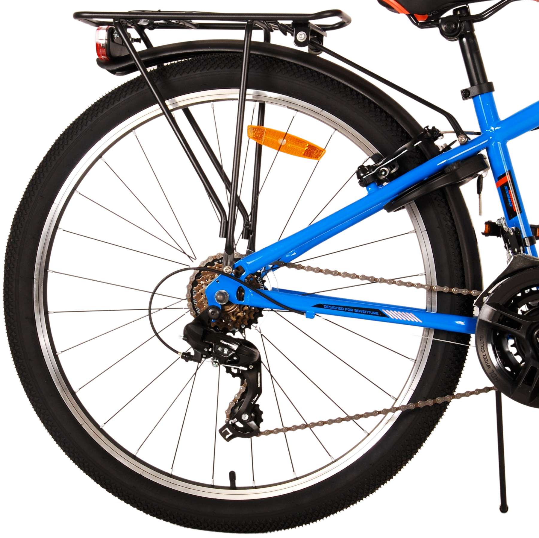 Volare Cross Kinderfahrrad – Jungen – 26 Zoll – Blau – 21 Gänge – Zwei Handbremsen 9