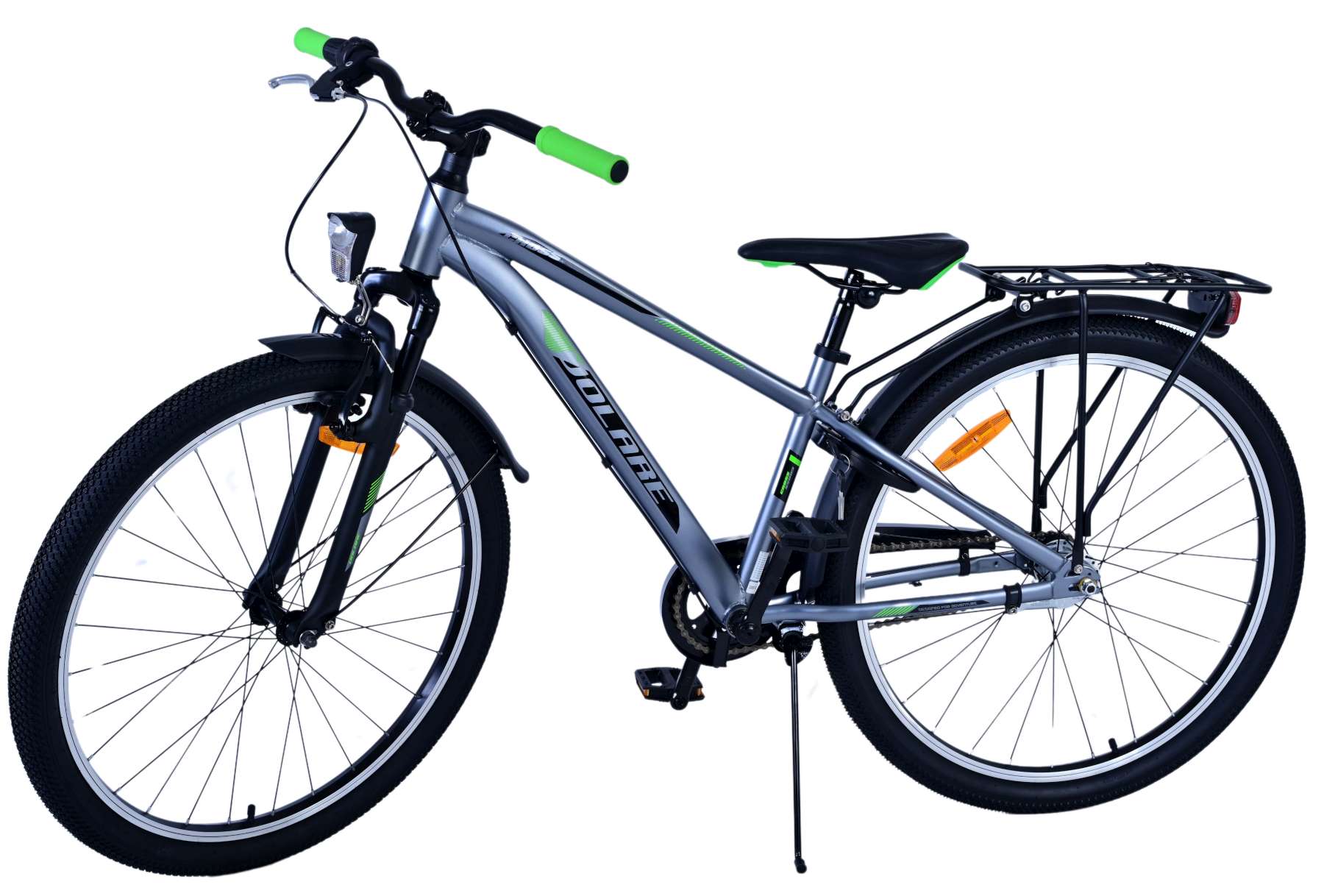 Volare Cross Kinderfahrrad – Jungen – 26 Zoll – Dunkelgrau – 3 Gänge 10