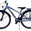 Volare Cross Kinderfahrrad – Jungen – 26 Zoll – Dunkelgrau – 3 Gänge 9