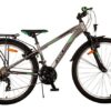 Volare Cross Kinderfahrrad – Jungen – 26 Zoll – Grau – 21 Gänge – Zwei Handbremsen