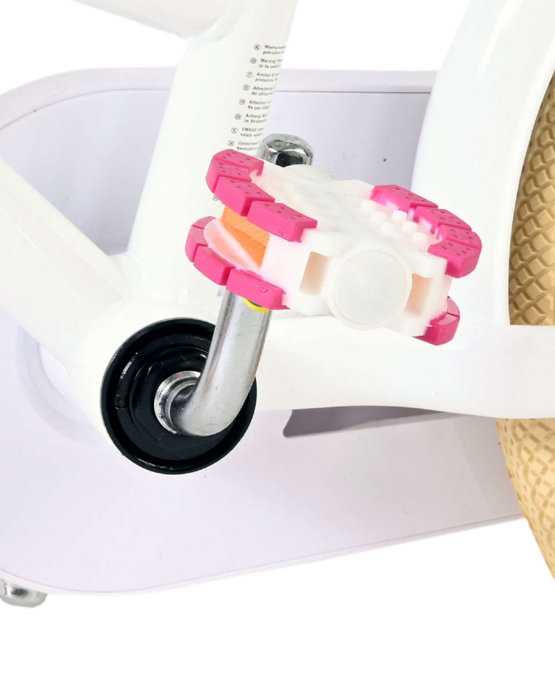 Volare Excellent Kinderfahrrad - Mädchen - 14 Zoll - Weiß 9