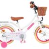 Volare Excellent Kinderfahrrad - Mädchen - 14 Zoll - Weiß