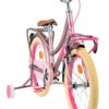 Volare Excellent Kinderfahrrad - Mädchen - 18 Zoll - Mattrosa