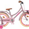 Volare Excellent Kinderfahrrad - Mädchen - 18 Zoll - Mattrosa