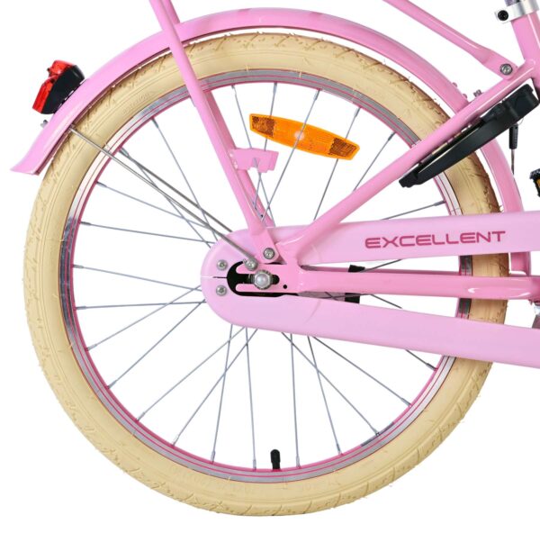 Volare Excellent Kinderfahrrad – Mädchen – 20 Zoll – Rosa – 3 Gänge 2