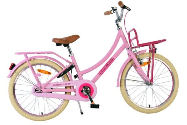 Volare Excellent Kinderfahrrad – Mädchen – 20 Zoll – Rosa – 3 Gänge