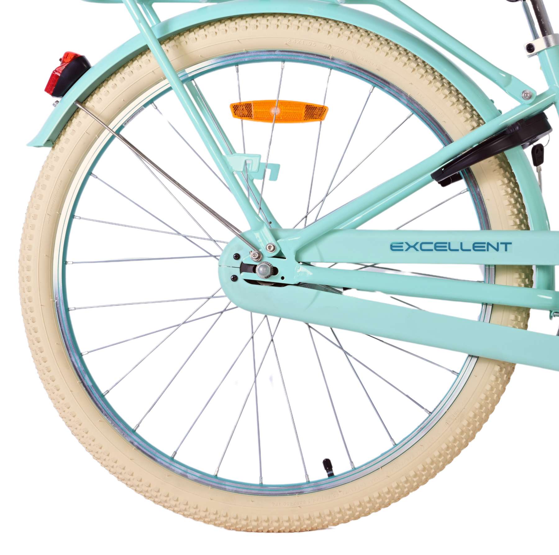 Volare Excellent Kinderfahrrad – Mädchen – 24 Zoll – Grün 10