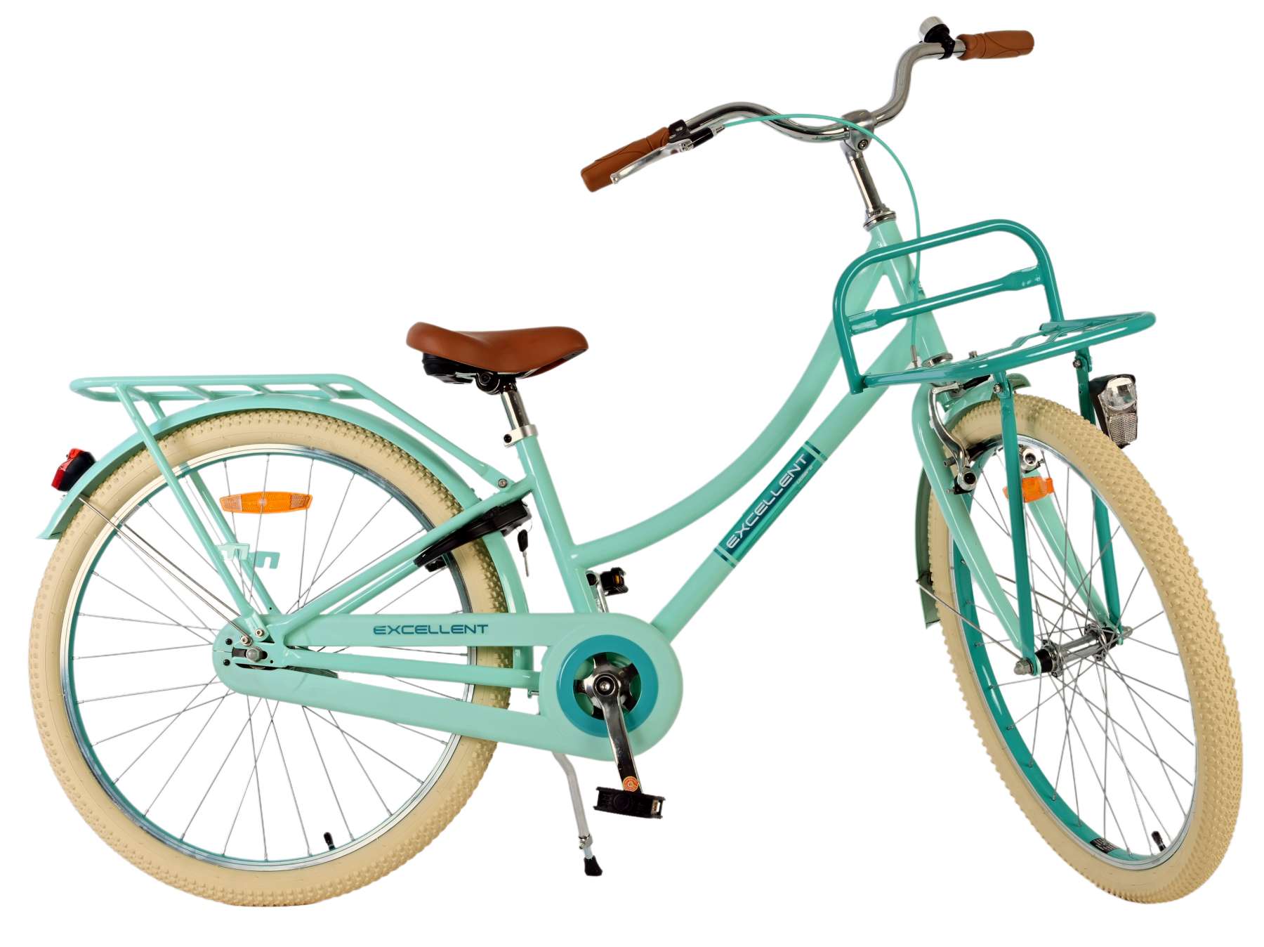 Volare Excellent Kinderfahrrad – Mädchen – 24 Zoll – Grün 2