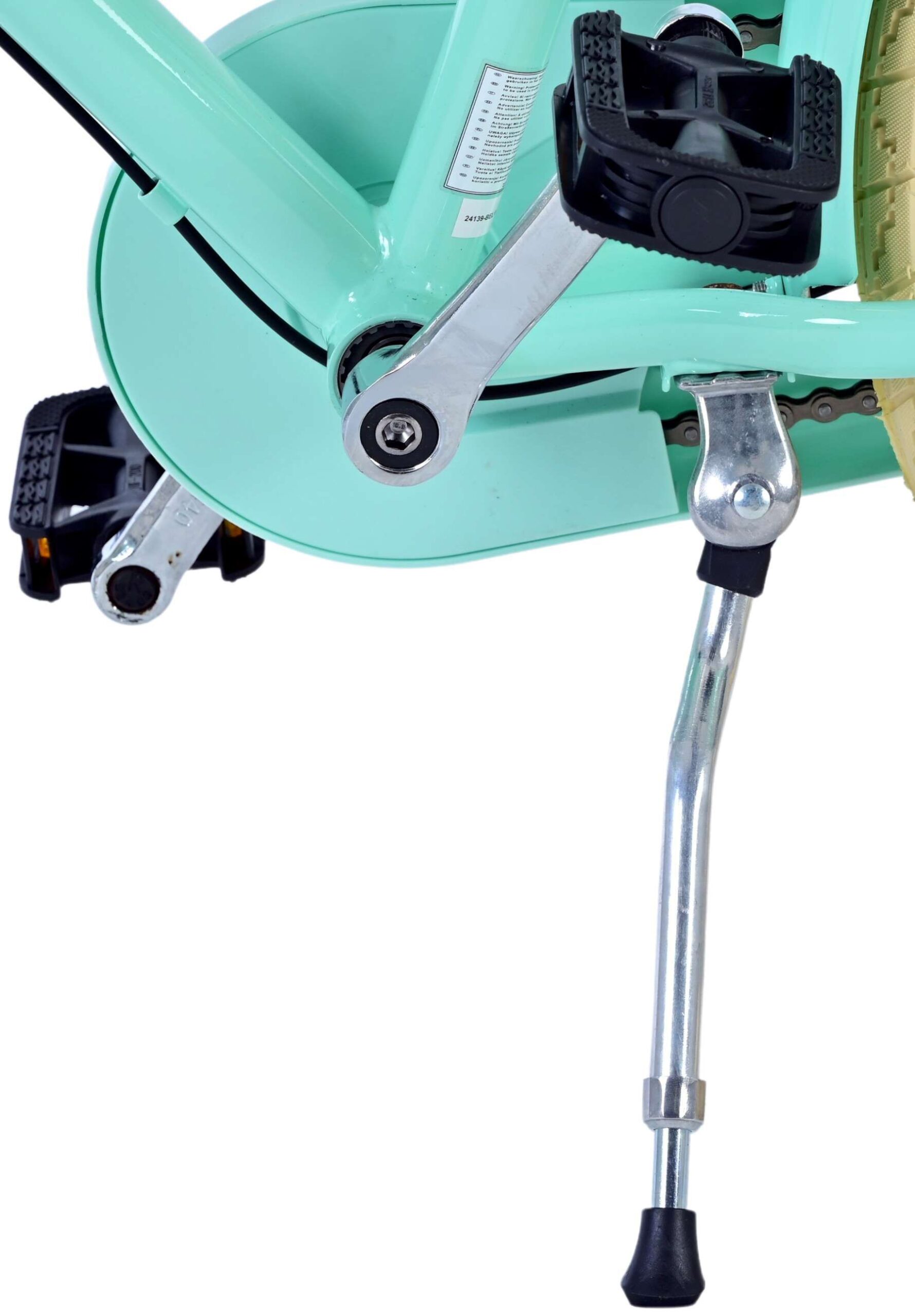 Volare Excellent Kinderfahrrad – Mädchen – 24 Zoll – Grün – 3 Gänge 10