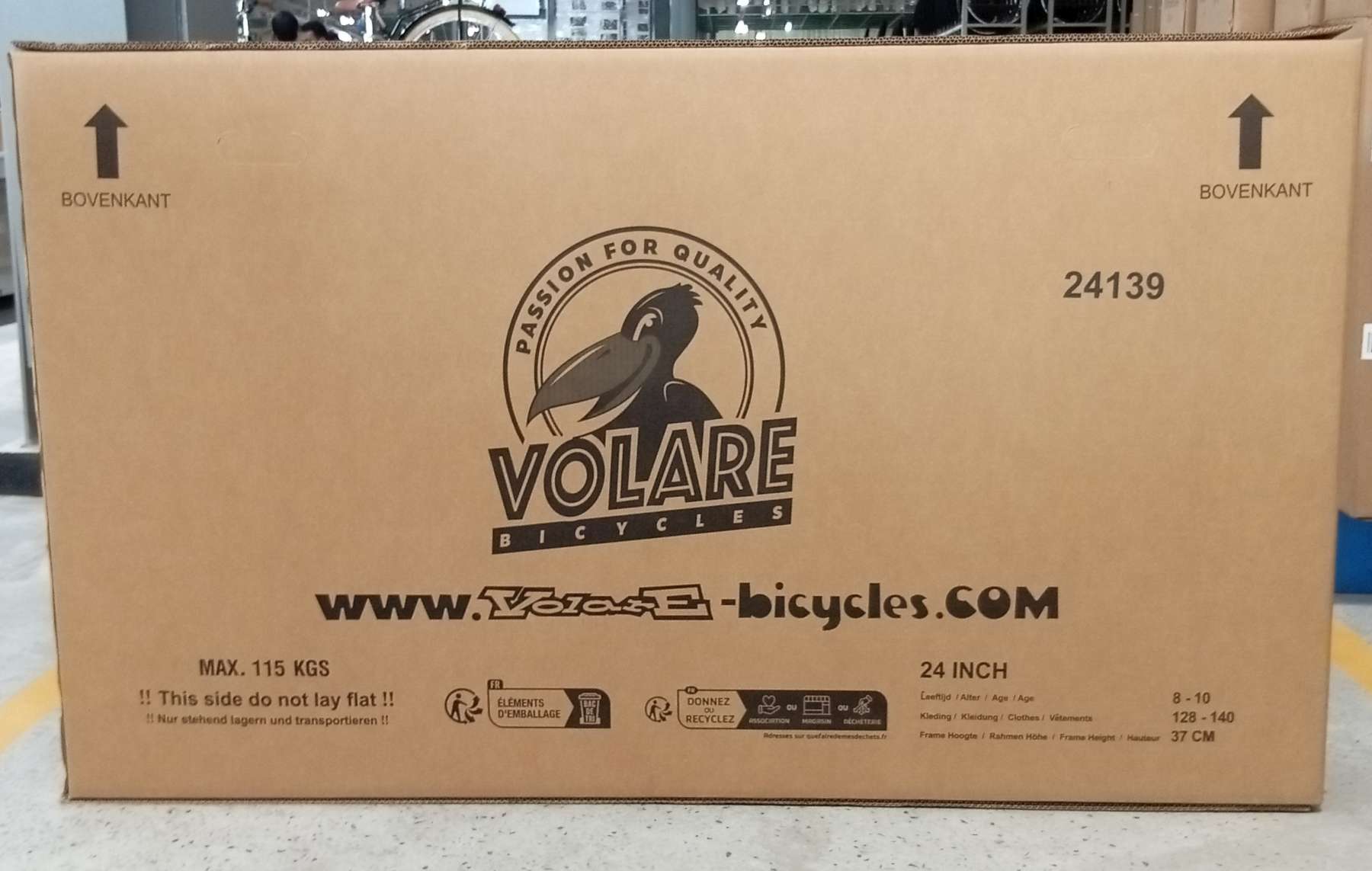 Volare Excellent Kinderfahrrad – Mädchen – 24 Zoll – Grün – 3 Gänge 11