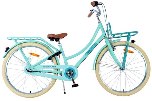Volare Excellent Kinderfahrrad – Mädchen – 24 Zoll – Grün – 3 Gänge