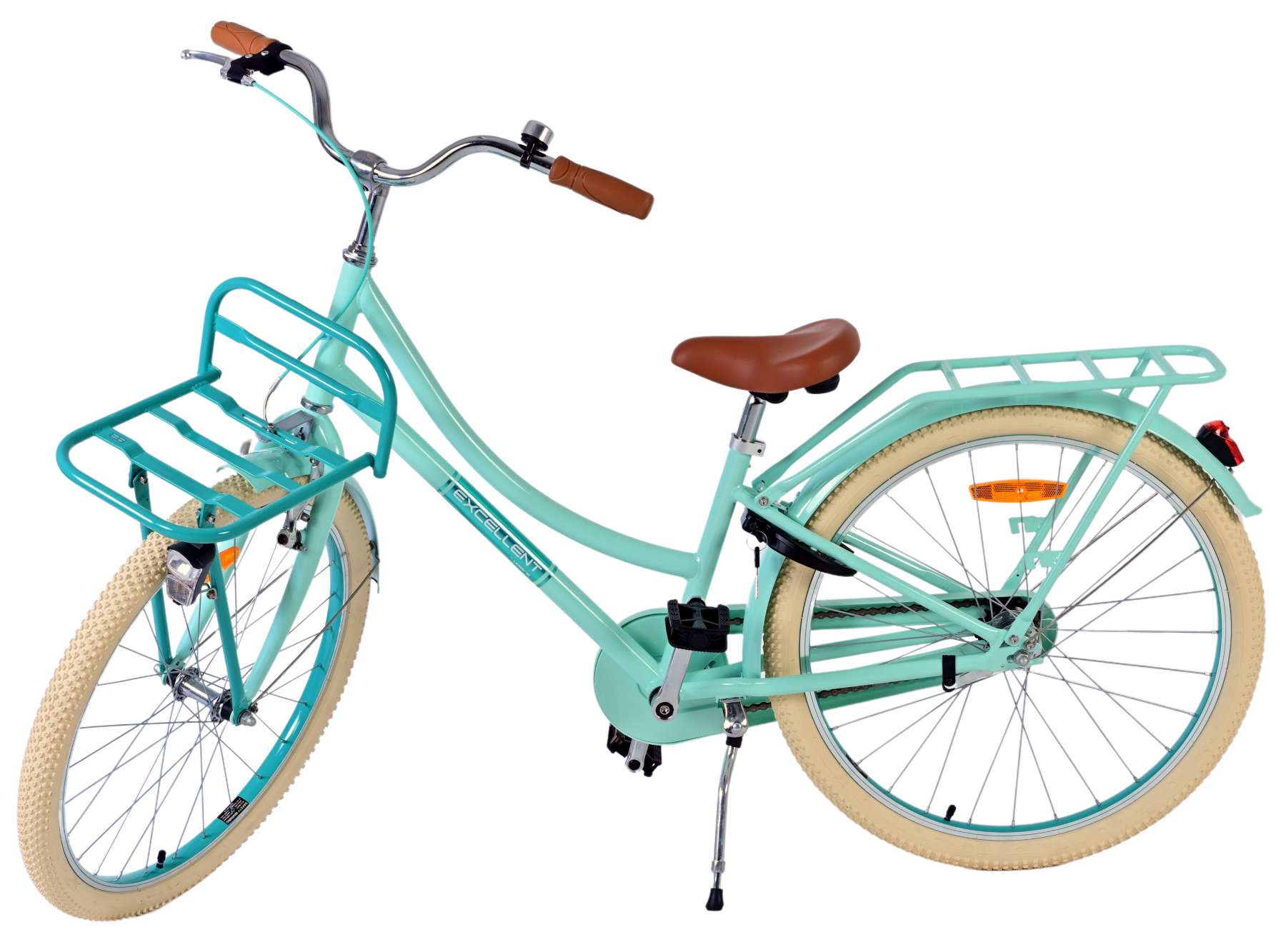 Volare Excellent Kinderfahrrad – Mädchen – 24 Zoll – Grün 4