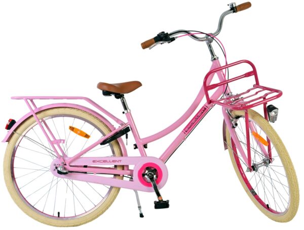Volare Excellent Kinderfahrrad – Mädchen – 24 Zoll – Rosa – 3 Gänge 2