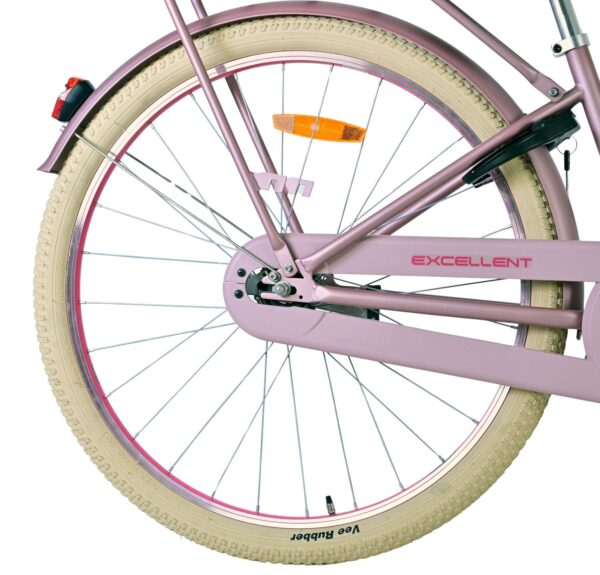 Volare Excellent Kinderfahrrad - Mädchen - 26 Zoll - Mattrosa