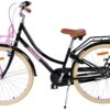 Volare Excellent Kinderfahrrad – Mädchen – 26 Zoll – Schwarz – 3 Gänge 8