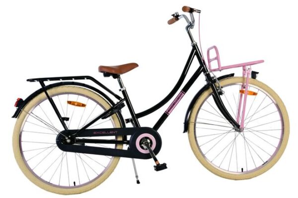 Volare Excellent Kinderfahrrad – Mädchen – 26 Zoll – Schwarz