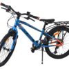 Volare Explorer Kinderfahrrad – 20 Zoll – Blau/Orange – 7 Gänge