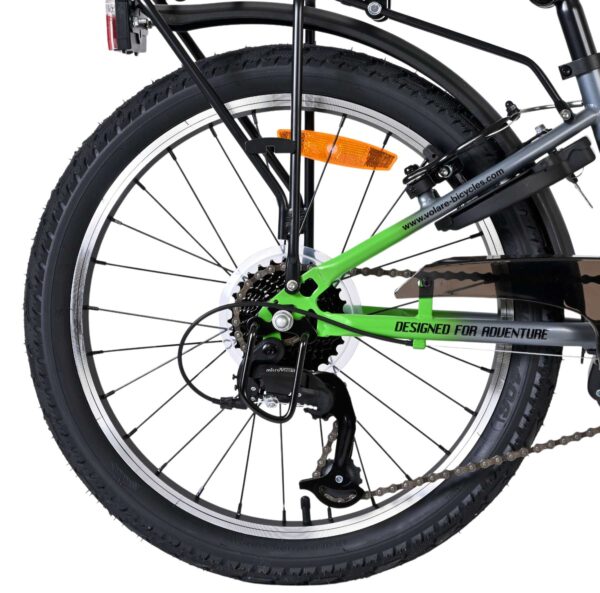 Volare Explorer Kinderfahrrad – 20 Zoll – Dunkelgrau – 7 Gänge