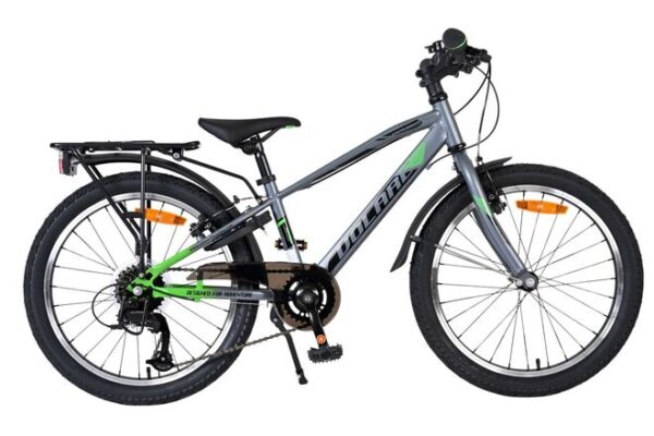 Volare Explorer Kinderfahrrad – 20 Zoll – Dunkelgrau – 7 Gänge