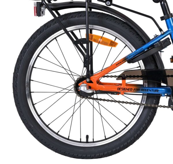 Volare Explorer Kinderfahrrad – Jungen – 20 Zoll – Blau/Orange – Nexus 3