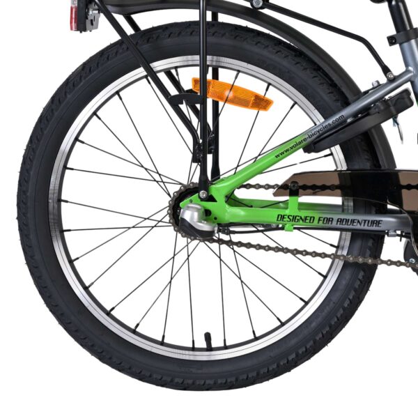 Volare Explorer Kinderfahrrad – Jungen – 20 Zoll – Dunkelgrau – Nexus 3
