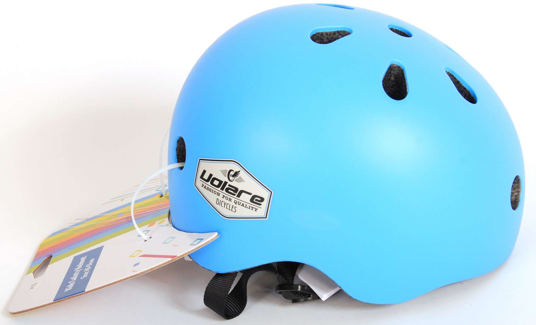 Volare Fahrradhelm – Kinder – Blau – 45–51 cm 3