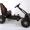 Volare Go-Kart-Rennwagen – Jungen – Groß – Luftreifen – Schwarz
