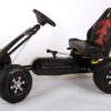 Volare Go-Kart-Rennwagen – Jungen – Groß – Luftreifen – Schwarz