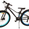 Volare Gradient Kinderfahrrad – Jungen – 26 Zoll – Schwarz Blau – 7 Gänge – Prime Collection 5