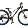 Volare Gradient Kinderfahrrad – Jungen – 26 Zoll – Schwarz Blau – 7 Gänge – Prime Collection