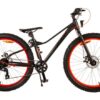 Volare Gradient Kinderfahrrad – Jungen – 26 Zoll – Schwarz Orange – 7 Gänge – Prime Collection