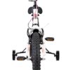 Volare Lily Kinderfahrrad - Mädchen - 16 Zoll - Weiß Rosa Lila