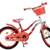 Volare Lovely Kinderfahrrad – Mädchen – 18 Zoll – Rot Weiß 10