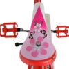 Volare Lovely Kinderfahrrad – Mädchen – 18 Zoll – Rot Weiß 4
